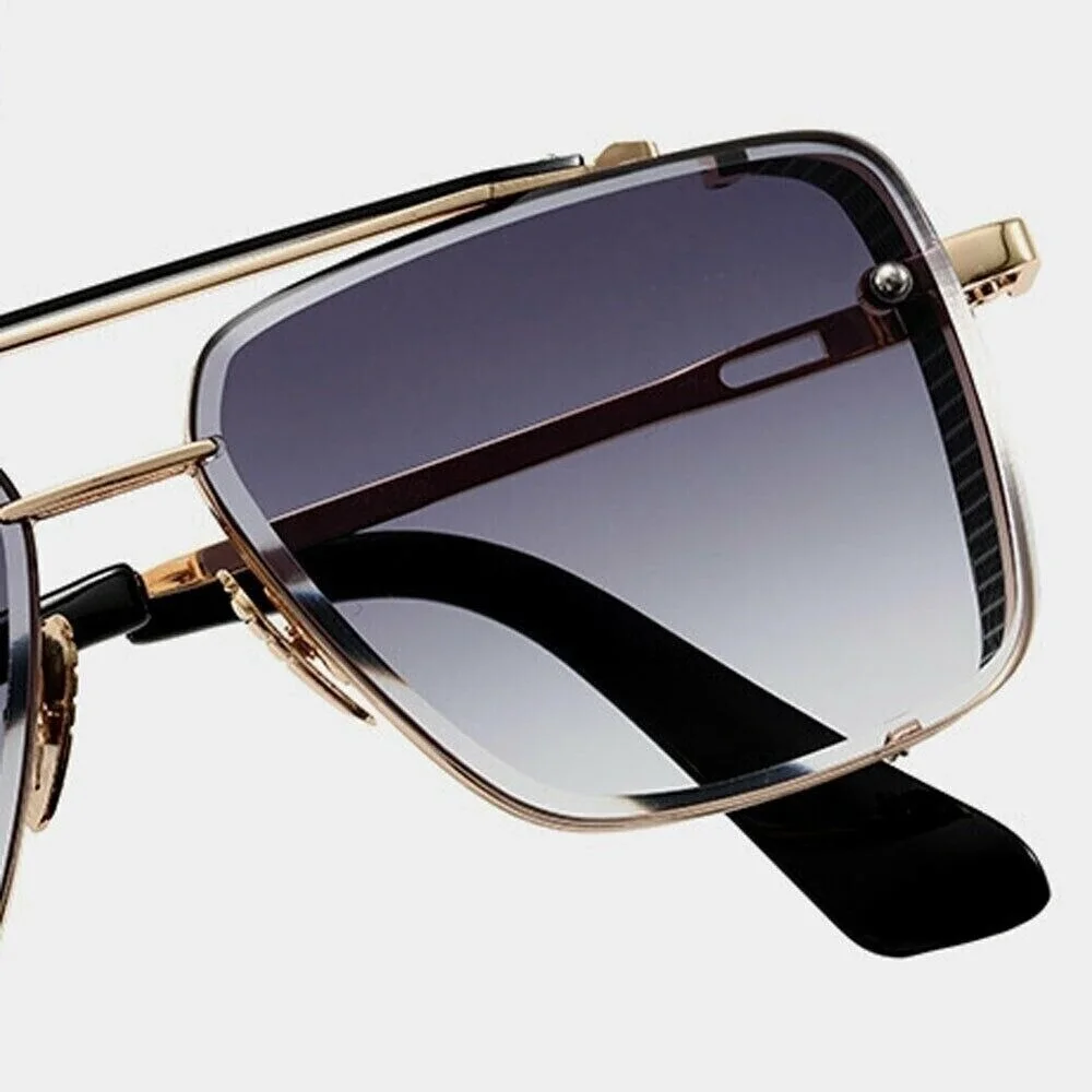 Sunglasses Side Shield Fashion Men Classic Hip Hop Classy Model Thick Black Lens